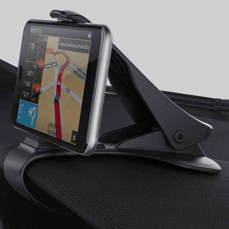 SUPPORT TELEPHONE VOITURE NOIR DESIGN COMPACT ET ELEGANT