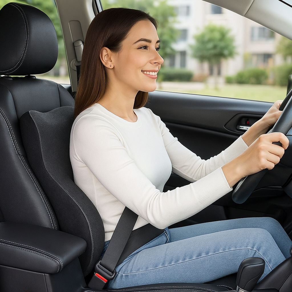 COUSSIN LOMBAIRE POUR VOITURE POUR LE CONFORT QUOTIDIEN