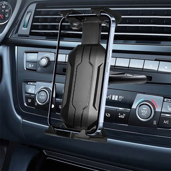 Utilisation du support-de-telephone-voiture pour un appel mains libres en toute sécurité