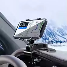 SUPPORT TÉLÉPHONE VOITURE MAGNÉTIQUE STABLE POUR GPS ET APPELS MAINS LIBRES