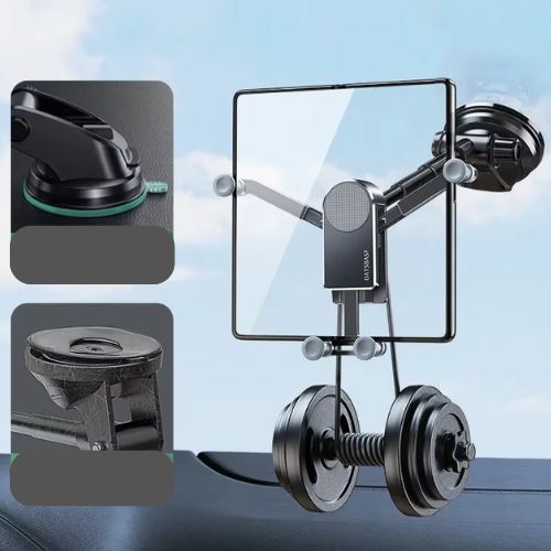 SUPPORT VOITURE TABLETTE MODERNE RESISTANT ET SECURISE