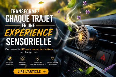 Diffuseur de Parfum : Profitez dans votre voiture d’un air frais et purifié chaque jour