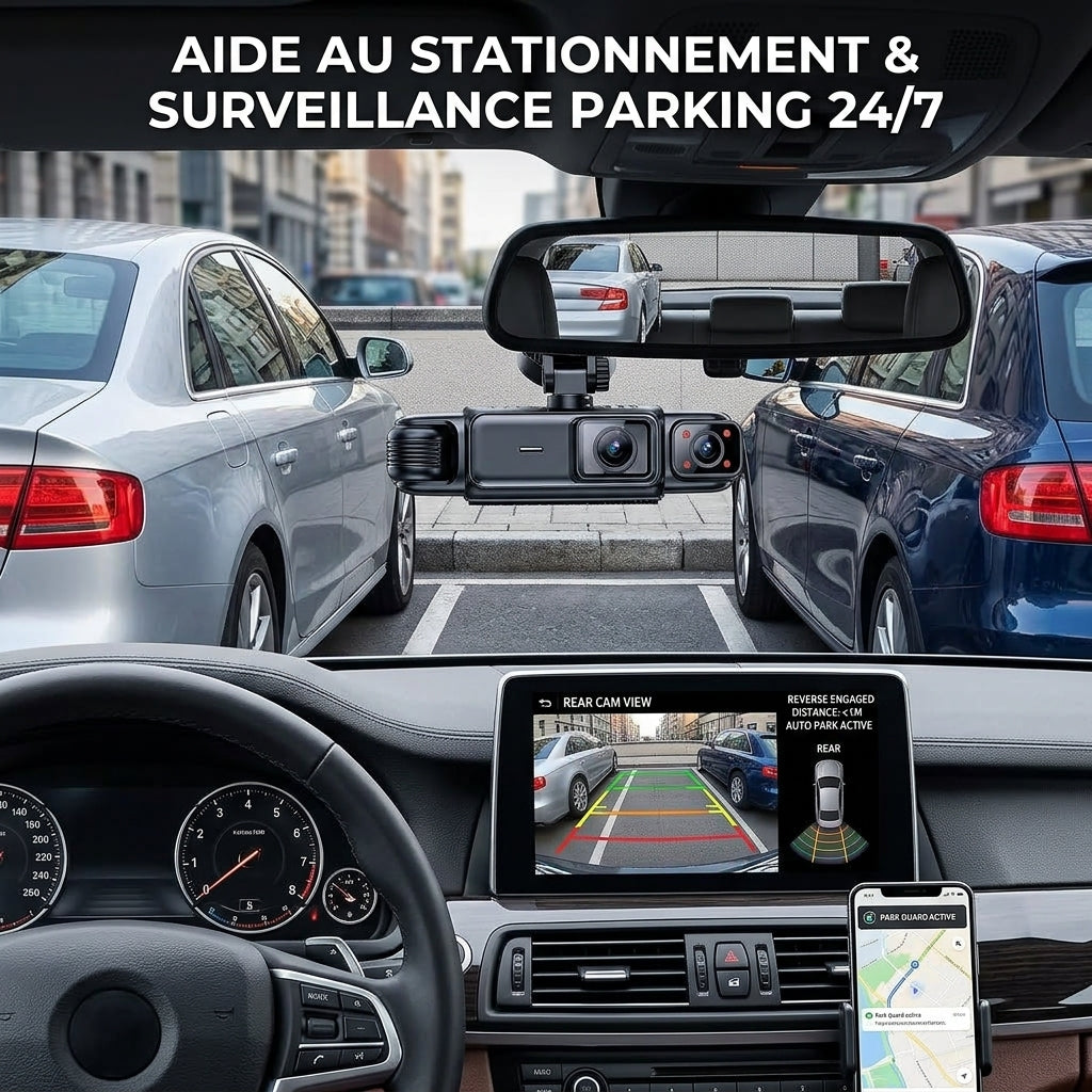 Dashcam Voiture | DriveGuard 360™