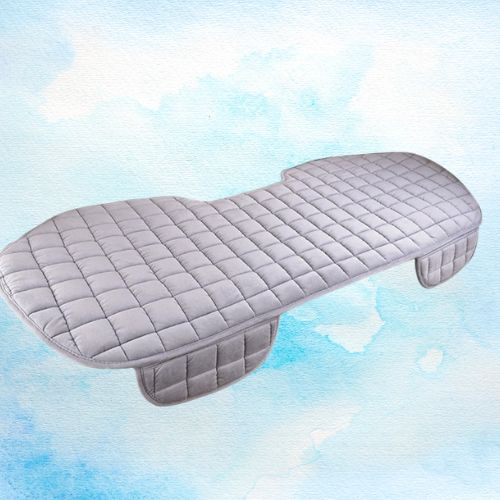 Housse de siège de voiture universelle gris fixation simple rapide

