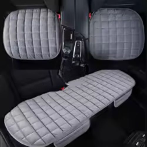 
Housse de siège de voiture grise  lavable en machine facile à entretenir
