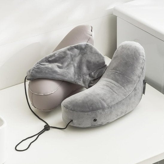 Oreiller de voyage polyvalent idéal pour les longs trajets en voiture ou en bus