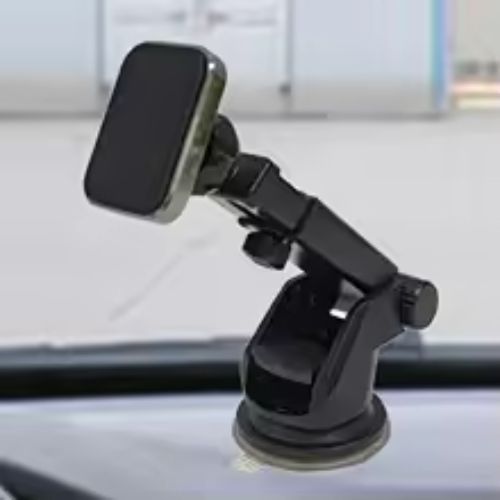 SUPPORT DE TELEPHONE POUR VOITURE avec clip pour cable de recharge integre
