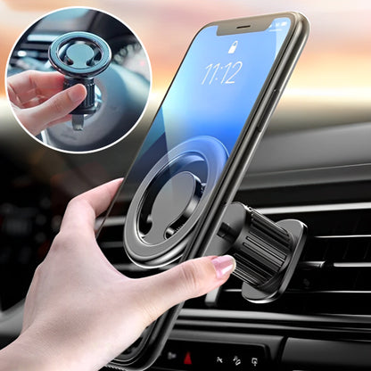 SMARTPHONE FIXÉ SOLIDEMENT SUR UN SUPPORT TELEPHONE VOITURE MAGNETIQUE