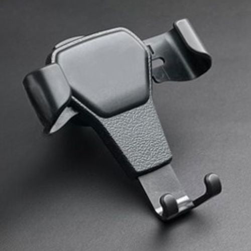 Support telephone pour voiture positionné sur grille de ventilation
