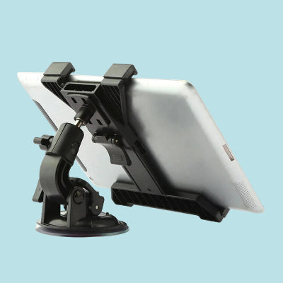 Support-tablette-tableau-bord-voiture installé sur tableau de bord automobile