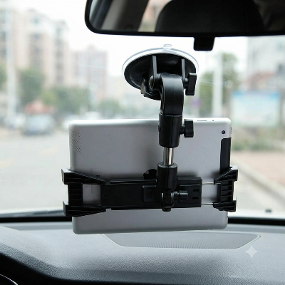 Support-tablette-tableau-bord-voiture multifonction pour tablette et téléphone
