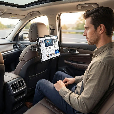 Support tablette voiture siege arriere ANTI CHUTE