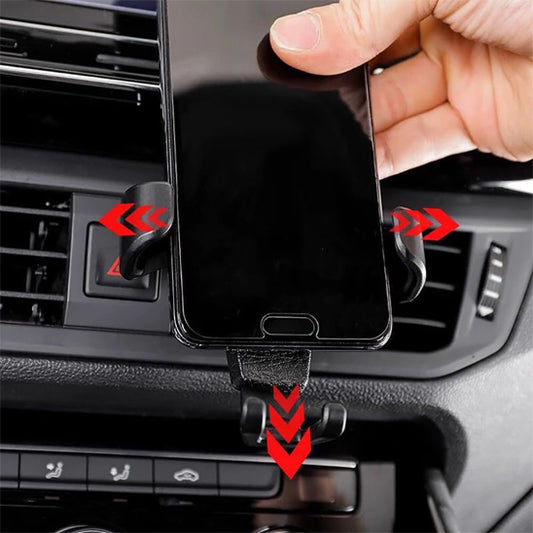 Support telephone pour voiture NOIR assurant une stabilité optimale
