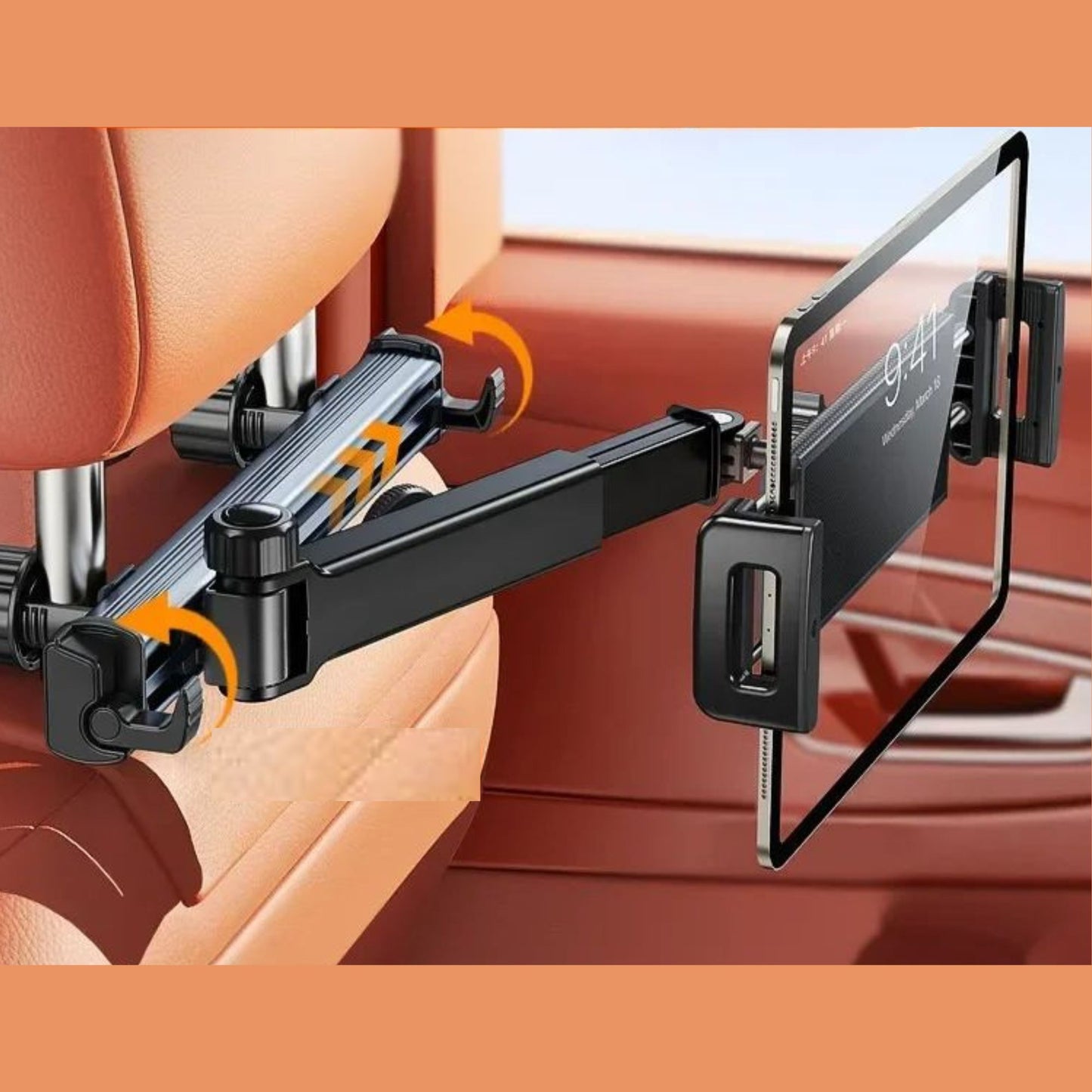 Tablette arrière pour voiture réglable distance