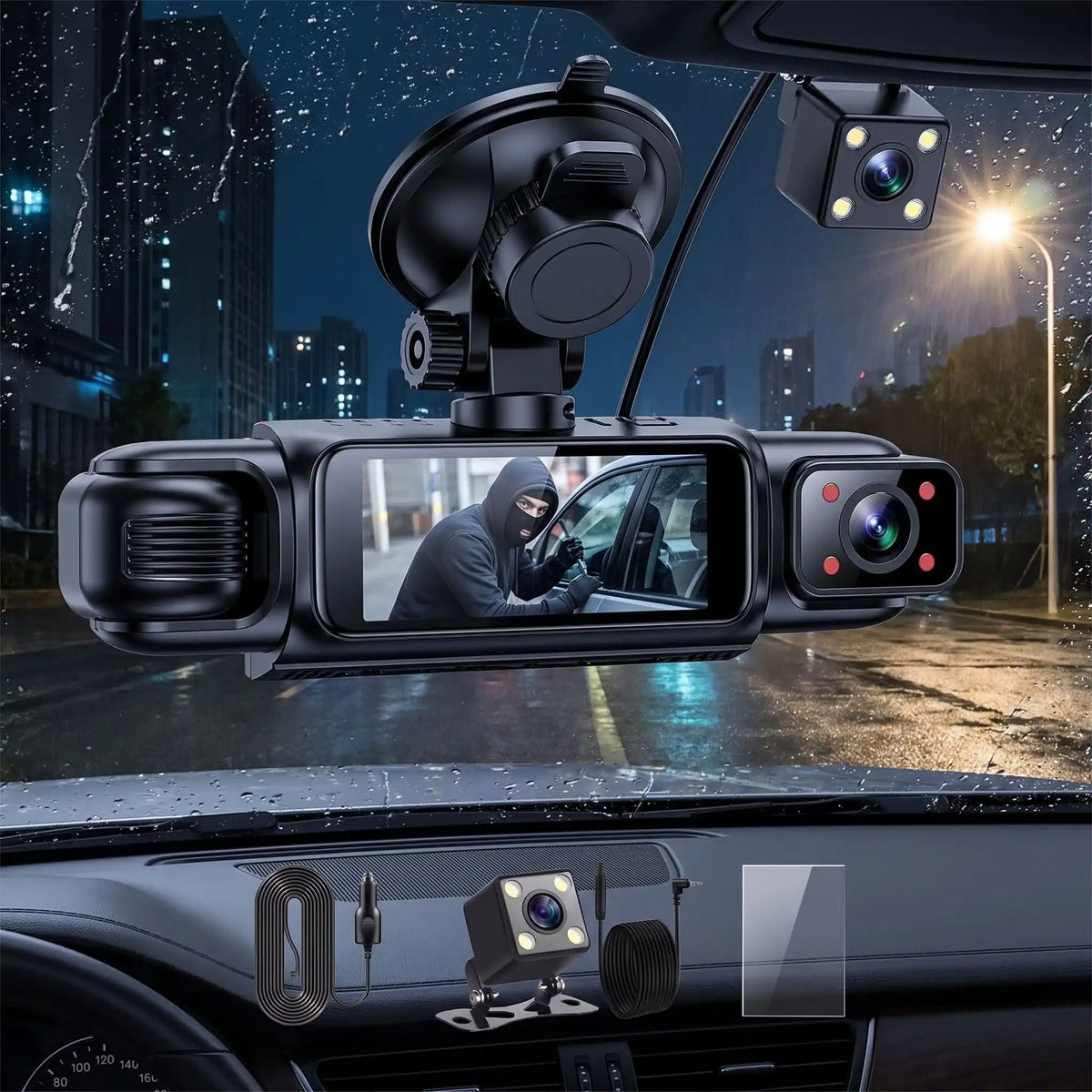Dashcam Voiture | DriveGuard 360™