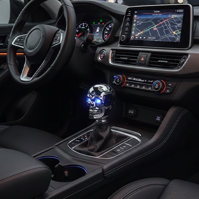 Accessoire intérieur voiture pour pommeau de vitesse