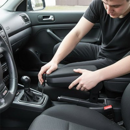 Accoudoir voiture universel gris