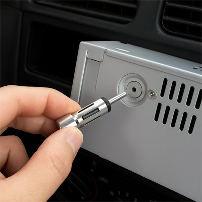 Adaptateur pour antenne autoradio accessoire électronique de voiture
