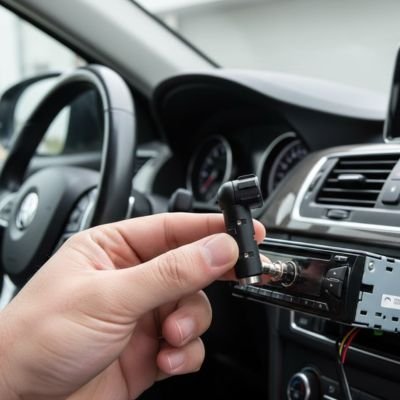Adaptateur pour antenne autoradio Adaptateur d'antenne stéréo 
