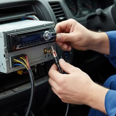 Adaptateur pour antenne autoradio DAB, partie extérieure d'autoradio