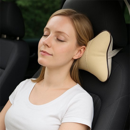 Appui tete pour voiture​ coussin ergonomique pour confort de conduite