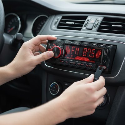 Autoradio bluetooth voiture 1Din numérique Bluetooth lecteur