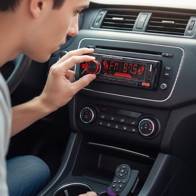 Autoradio bluetooth voiture MP3 prise en charge