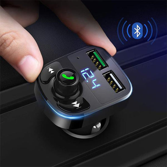 BLUETOOTH VOITURE INNOVANT POUR RECHARGE RAPIDE USB
