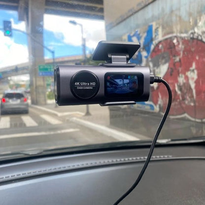 CAMÉRA POUR LA VOITURE 4K AVEC GPS INTÉGRÉ