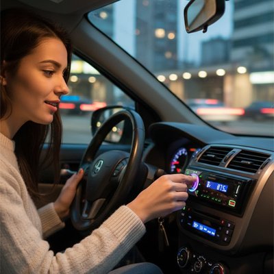 Carplay  android FM BT AUX USB TF téléphone portable