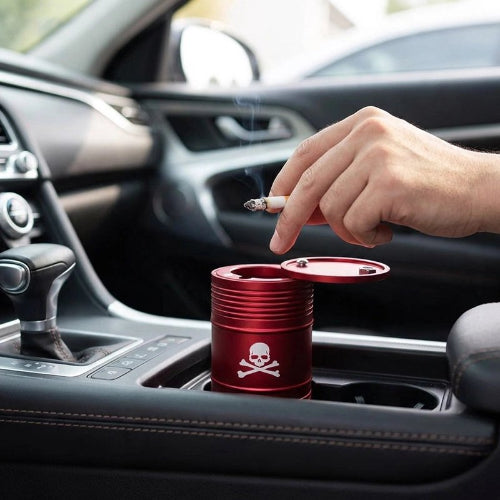 Cendrier pour voiture​ alliage avec couvercle 
