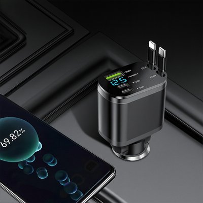 Chargeur allume cigare charge super rapide