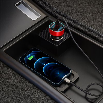 Chargeur allume cigare rapide double USB 3.1A