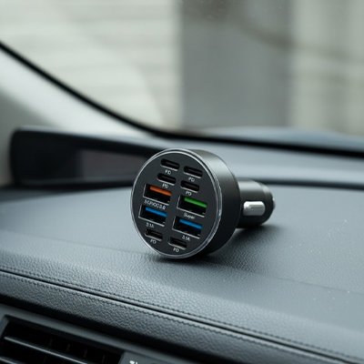 Chargeur usb allume cigare charge rapide 