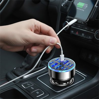 Chargeur usb allume cigare Huawei Xiaomi