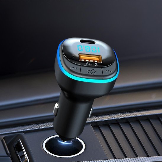 Chargeur voiture allume cigare lecteur de musique MP3