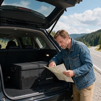 coffre rangement voiture imprmiable