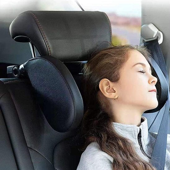 coussin appui tete voiture en cuir