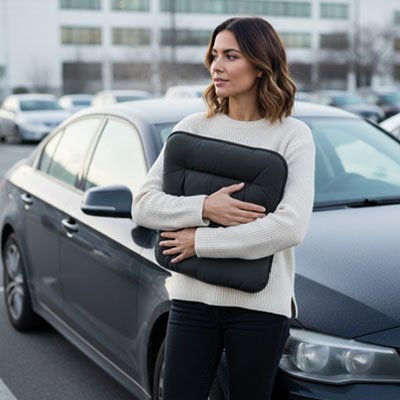 Coussin de voiture ergonomique