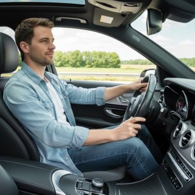 Coussin  lombaire pour voiture offrant un maintien optimal du dos