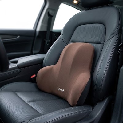 Coussin lombaire voiture offrant un maintien optimal du dos