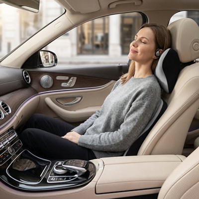 Coussin lombaire voiture pour conduite confortable au quotidien
