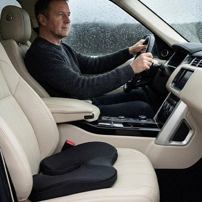 Coussin pour voiture antidérapant en mousse à mémoire de forme
