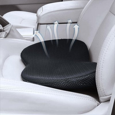 Coussin pour voiture noir rissepirant