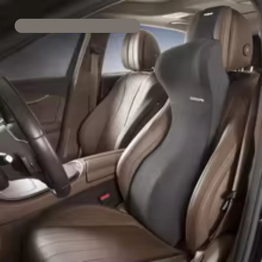 coussin voiture lambaire marron