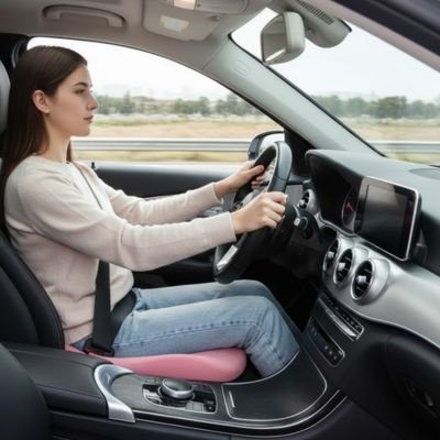 Coussins  lombaires pour voiture avec rembourrage épais et confortable