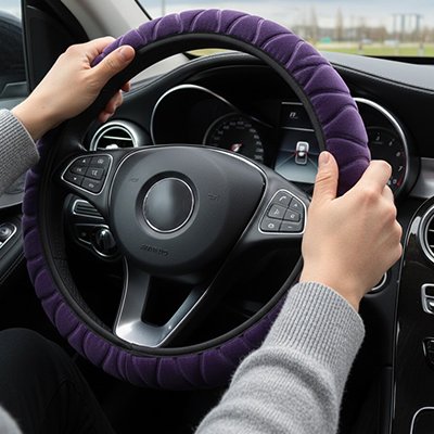 Couvre volant chaude d'hiver