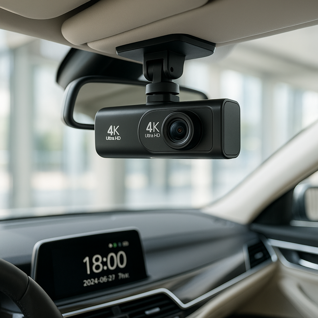 DASH CAM POUR VOITURE CONNECTÉE VIA WIFI
