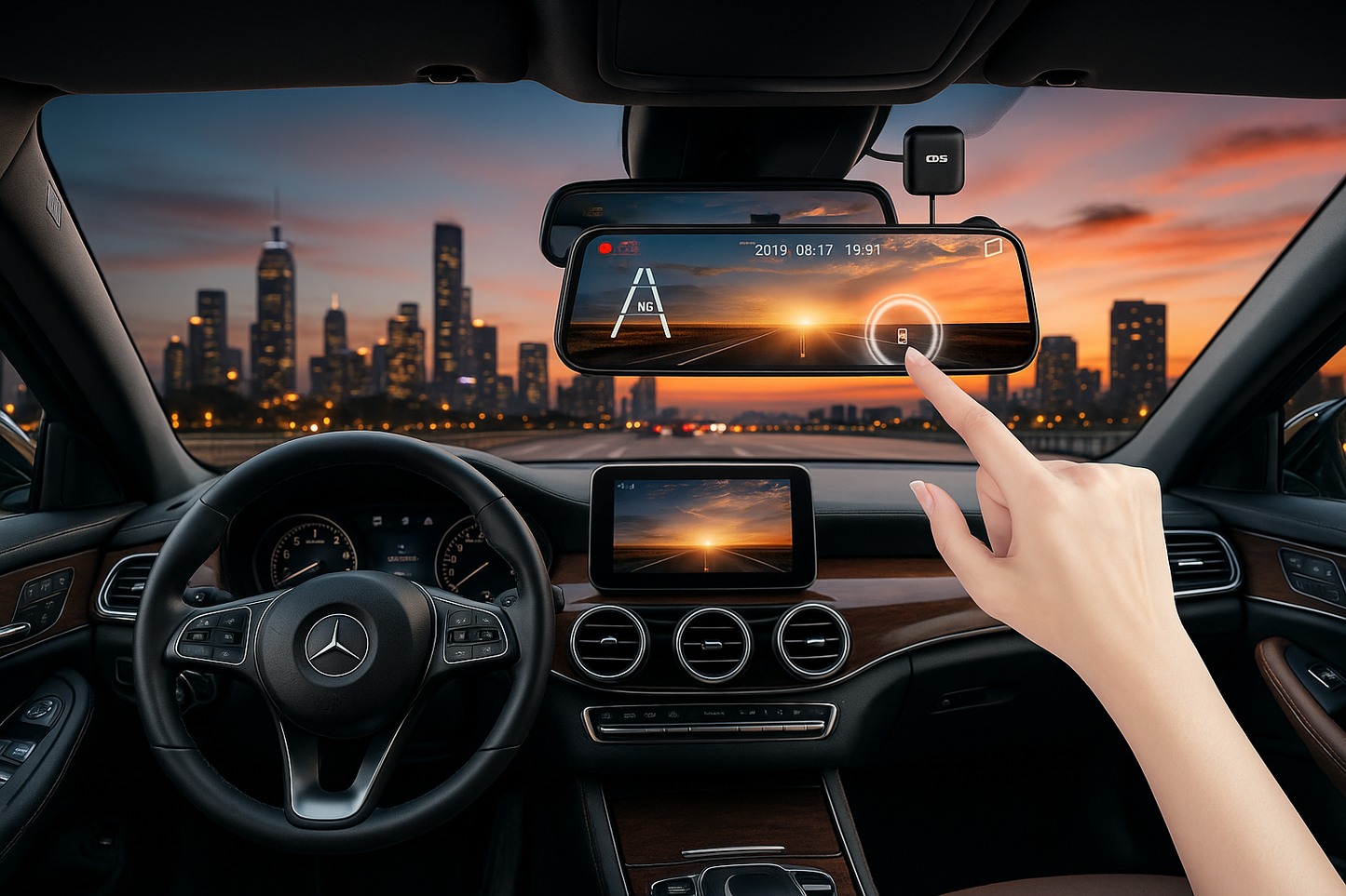 DASH CAM VOITURE AVEC CAPTEUR DE MOUVEMENT