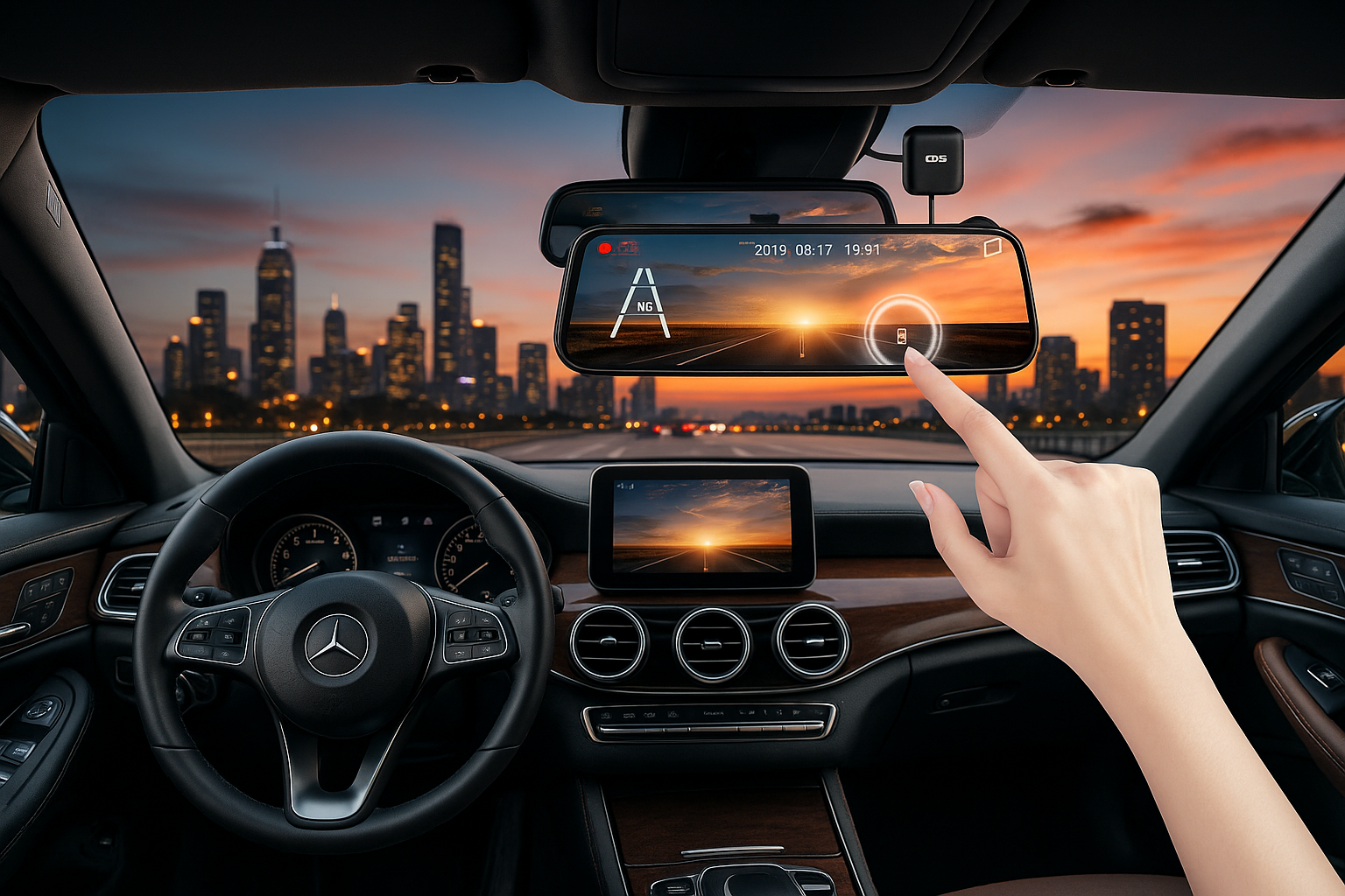 DASH CAM VOITURE AVEC CAPTEUR DE MOUVEMENT